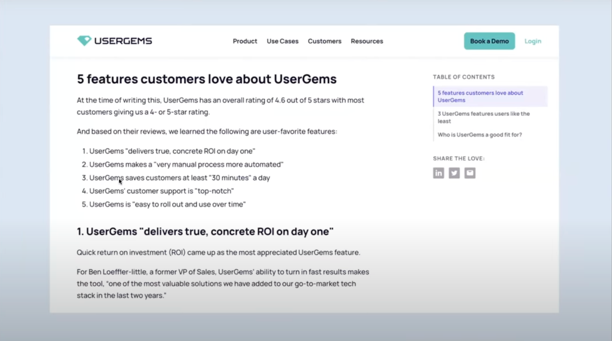 Masooma Memon's product-led content strategy